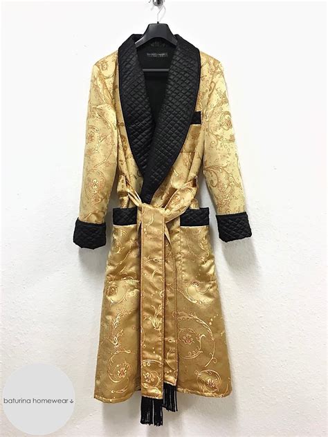 versace mens silk dressing gown|m&s dressing gowns men.